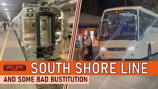 South Shore Line but with buses (it’s not great)