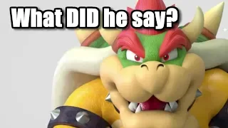 What did Bowser say at the Nintendo E3 Direct?