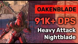 EASY Heavy Attack Nightblade DPS Build For ALL Content | The Elder Scrolls Online