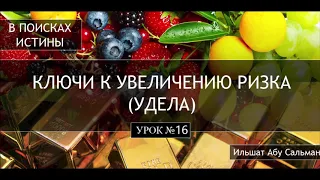 Ильшат Абу Сальман. Урок 16. Богобоязненность как ключ увеличения удела!