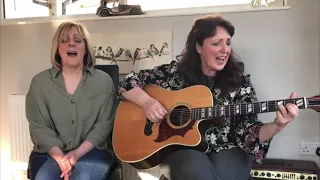 Don't Let The Old Man In - Toby Keith Live Acoustic Cover - Haley Sisters