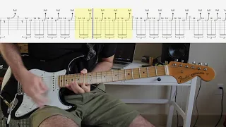 Deep Purple - Pictures of Home guitar solo LESSON