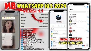 Mb Whatsapp Ios Terbaru 2024 || Mb Wa Ios Terbaru 2024 || Anti Kedaluarsa
