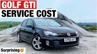 GOLF GTI MK6 SERVICE COST | Running Costs & Living With A VW Golf GTI Mk6 |