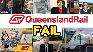 QUEENSLAND RAIL FAIL - 1986 advertisement featuring Electric Trains that are still in use