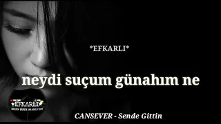 CANSEVER - Sende gittin