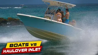 THINGS GOT A LITTLE WILD! | Boats vs Haulover Inlet