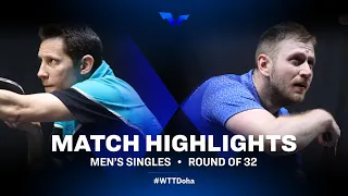 Robert Gardos vs Pavel Sirucek | WTT Star Contender Doha 2021 | Men's Singles | R32 Highlights