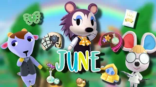 June 2023 Items & Events ☂️ | Animal Crossing Pocket Camp