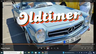 Выставка стараых раритетных автомобилей тракторов мотоциклов.  Oldtimertreff.