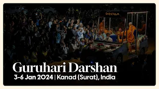 Guruhari Darshan, 3-6 Jan 2024, Kanad, Surat, India