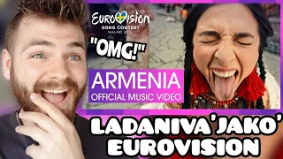 Reacting to LADANIVA - Jako | Armenia 🇦🇲 | Official Music Video | Eurovision 2024 | REACTION