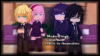 ||Modern/school Au reacts to original au|| 1/2 {sasunaru/Narusasu} [team 7 + hinata]