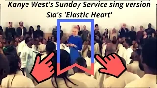 Kanye West Sunday Service | Sia at Kanye's Service