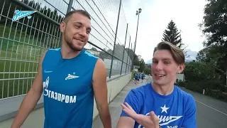 Видеоблог «Зенит-ТВ»: Лодыгин и медведь, тайный агент, тренировка под дождем и Артем Суворов