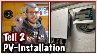 Photovoltaik Installation! (Teil 2) ElektroM