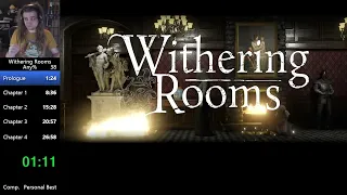 Withering Rooms Fixed Seed Speedrun in 26:09