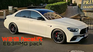 BRUTAL Mercedes W213 Facelift E63AMG pack Designo Cashmere white magno matte Vengeance-Iwilldiehere