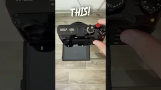Setting trick for Fujifilm X100V