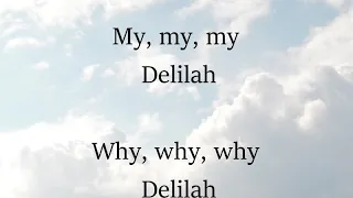 Delilah by Tom Jones Song with Lyrics