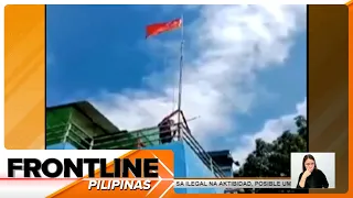 Warehouse sa Valenzuela, ipinasara dahil sa paglagay ng watawat ng China | Frontline Pilipinas