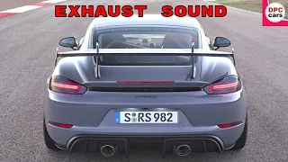 2022 Porsche 718 Cayman GT4 RS Exhaust Sound