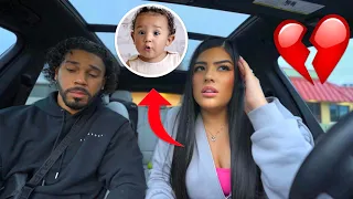 GIVING BABY UP FOR ADOPTION PRANK ON HUSBAND! *HE FLIPPED*