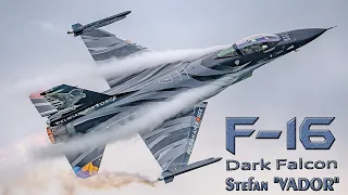 Belgian Air Force Unveils Stunning “Dark Falcon” F-16 Paint Scheme