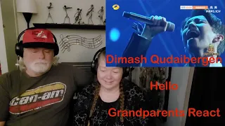 Dimash ДИМАШ - Hello - SInger 2018 - Hello Grandparents from Tennessee (USA) react