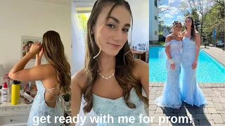my first ever prom :) chaotic grwm + pictures
