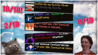 Oceniam TXT YouTuberów! (ELO MORDO, FUZI, FOMMY, SZYMBOR, CPOTWOREK)