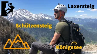 Laxersteig oder Schützensteig? 2 Klettersteige am Berg Jenner in Berchtesgaden am Königssee