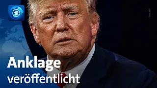 Anklageschrift veröffentlicht: schwere Vorwürfe gegen Trump