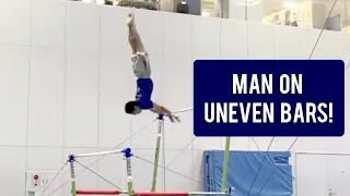 Kenzo Shirai (JPN 🇯🇵) Impressive Uneven bars Women's routine Training 2022