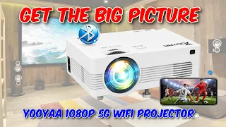 YOOYAA AK-83 1080P 5G WiFi Projector Review