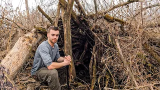 Time to Rebuild my Bushcraft Shelter