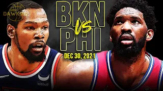 Brooklyn Nets vs Philadelphia 76ers Full Game Highlights | Dec 30, 2021 | FreeDawkins