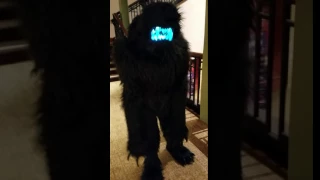 Alien from Attack the Block Cosplay - Sacanime 2017 Winter