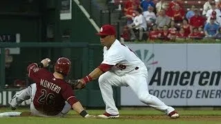 ARI@STL: Safe call overturned at second in the 2nd