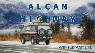 Driving the ALCAN in Extreme conditions-ALASKA VANLIFE