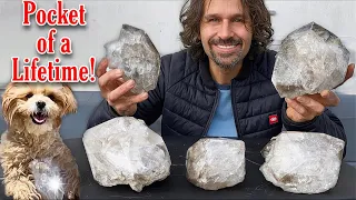 Found the Largest Herkimer Diamond Crystal of My Life!