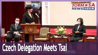 A 160-member Czech delegation visits Taiwan in defiance of Chinese pressure