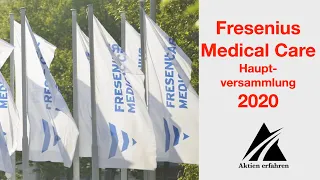 Fresenius Medical Care Hauptversammlung 2020 - Leben von Dividenden - www.aktienerfahren.de