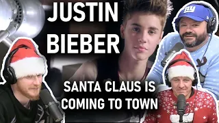 Justin Bieber - Santa Claus Is Coming To Town REACTION!! | OFFICE BLOKES REACT!!