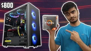 $800 RYZEN 5 3600 PC BUILD: Best Value Gaming Build PC 2019