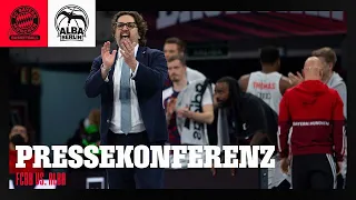 FCBB vs Alba Berlin | 🎤 Pressekonferenz 🎤 | EL | 23. Spieltag | Saison 2021/22