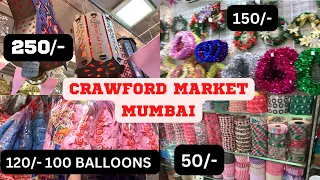 Best Decoration Wholesale Market In Mumbai 🔥💸 😍 - CRAWFORD MARKET