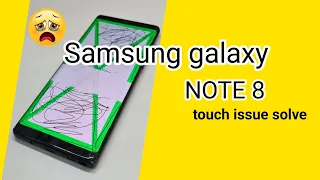 Samsung galaxy note 8 broken touch glass replacement 👌 🛠