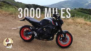 2021 Yamaha MT 09 Long Term Review | Good and Bad at 3000 Miles