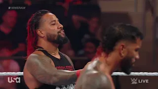 The Bloodline vs The Street Profits & Riddle - WWE Raw 25th July 2022 (1/2)